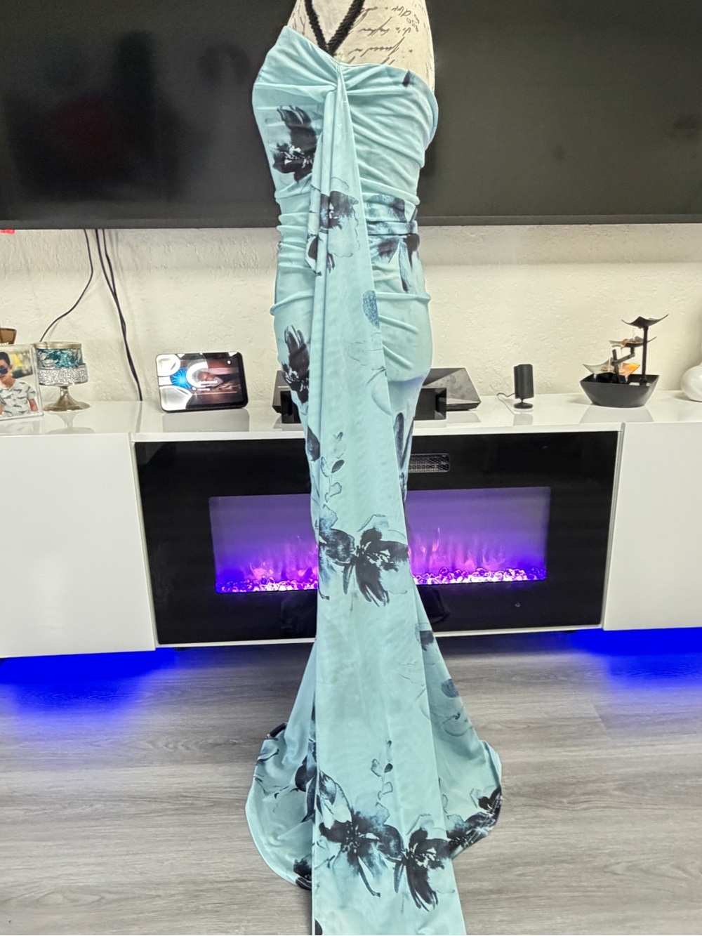 β¨ Peppermayo Floral Mesh Maxi Dress - Size S / US 4 (Like New) β¨ - Picture 9 of 16